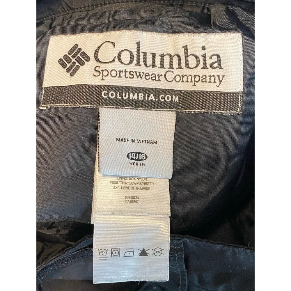 Columbia Youth‎ Snow/Ski Pants Size 14/16 Unisex Warm Pockets Outdoors Winter